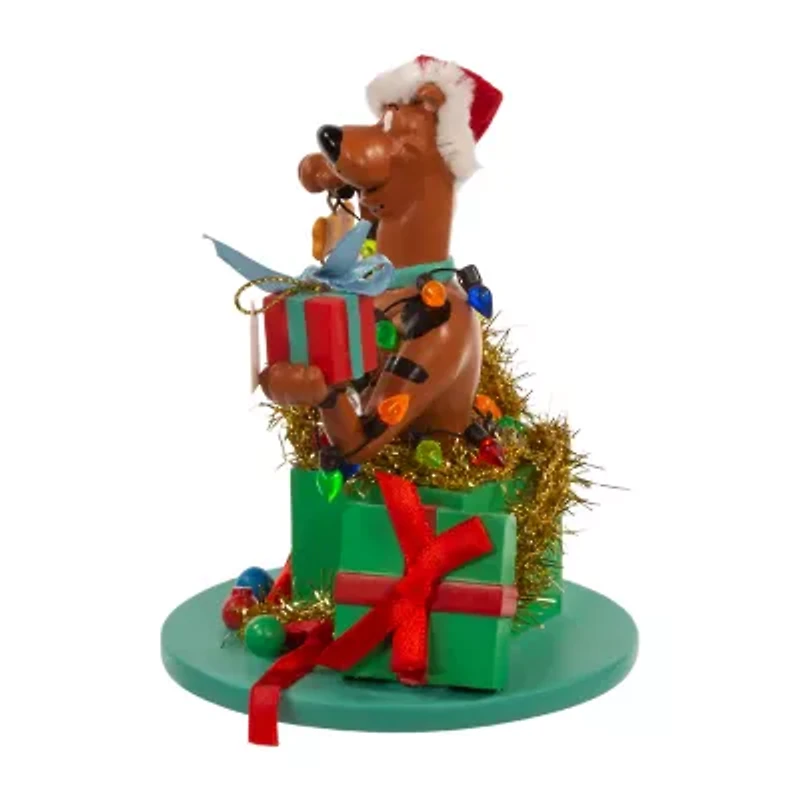 Kurt Adler 5-Inch In Present Scooby Doo Christmas Tabletop Decor