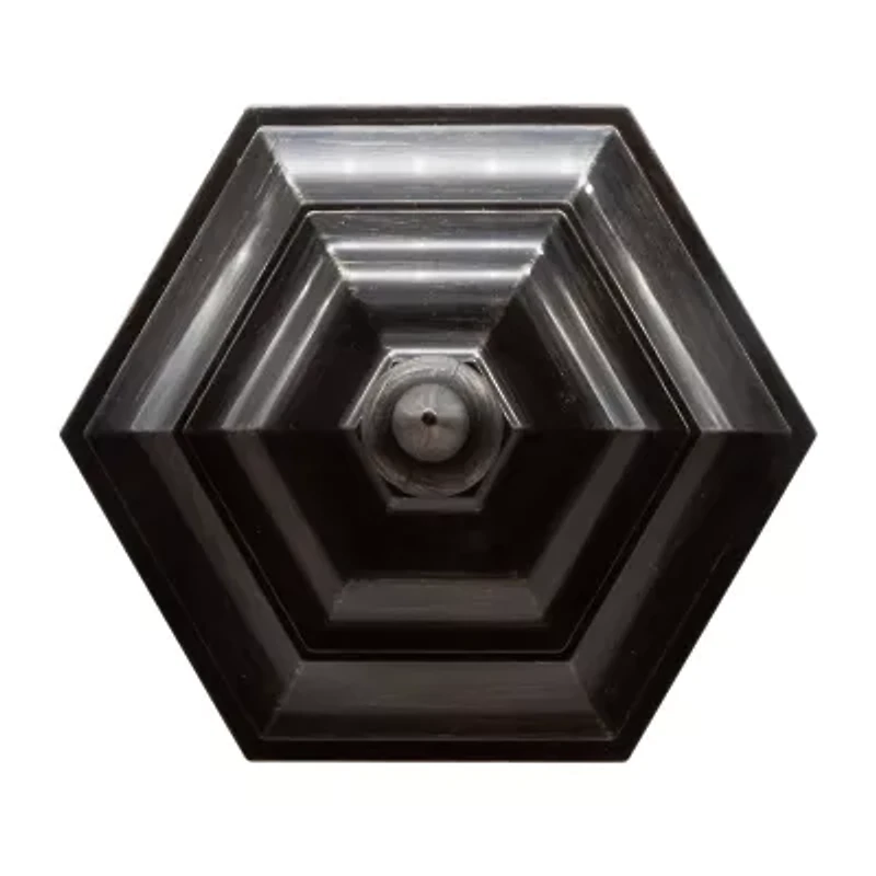 Kurt Adler 21-Inch Illuminated Lamp Post With Snow Accent Lighted Christmas Tabletop Decor