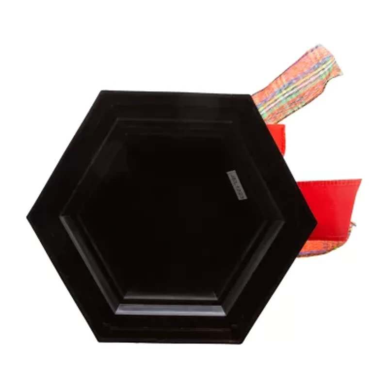 Kurt Adler 21-Inch Illuminated Lamp Post With Snow Accent Lighted Christmas Tabletop Decor