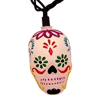 Kurt Adler Ul 10 Light Day Of The Dead String Lights