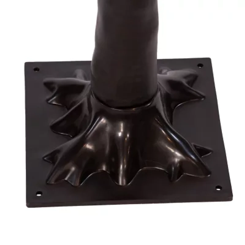 Kurt Adler 6 Foot W 320 Purple Orange Lights 6 Foot Pre-Lit Multi-Function Lights Willow Christmas Tree