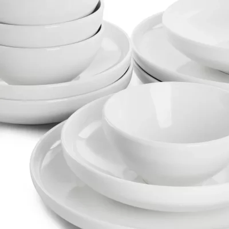 Gibson 12-pc. Ceramic Dinnerware Set