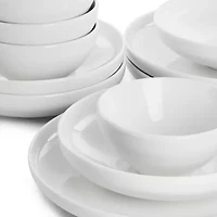 Gibson 12-pc. Ceramic Dinnerware Set