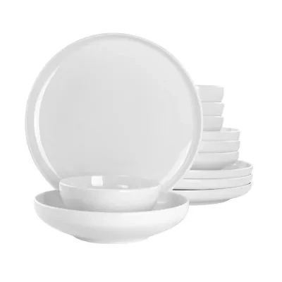 Gibson 12-pc. Ceramic Dinnerware Set