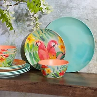 Gibson 12-pc. Melamine Dinnerware Set
