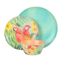 Gibson 12-pc. Melamine Dinnerware Set