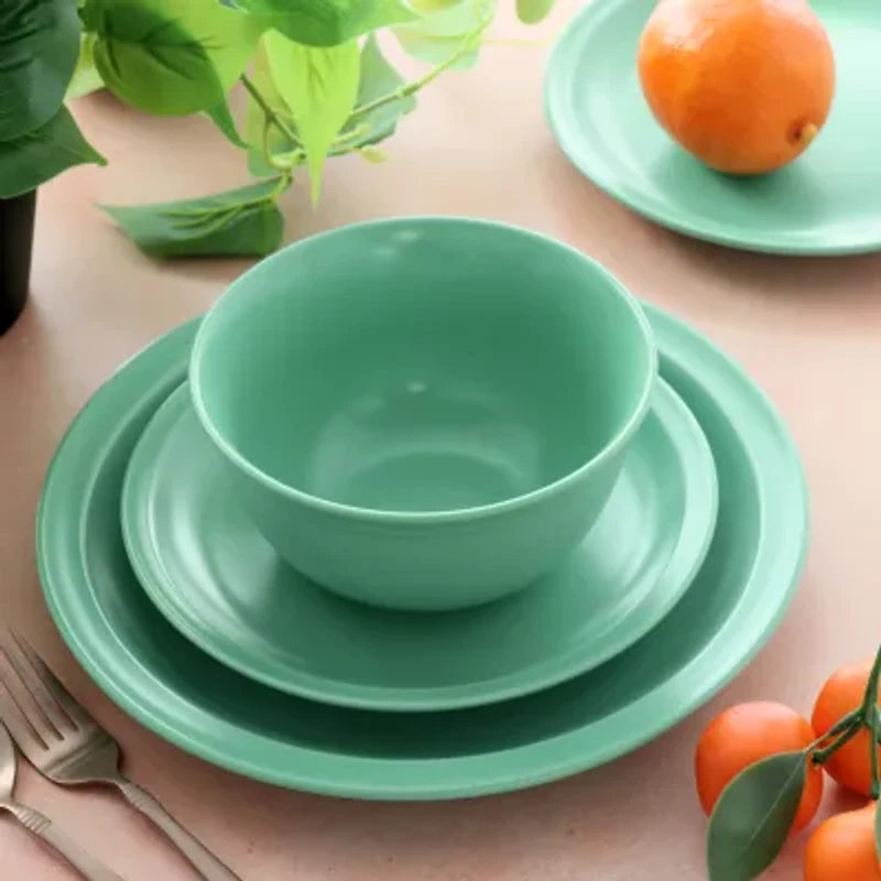 Gibson 12-pc. Stoneware Dinnerware Set