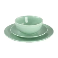 Elama Luna 18-pc. Porcelain Dinnerware Set