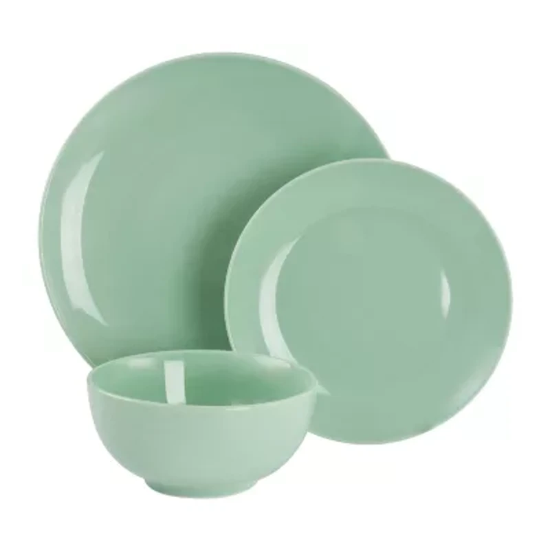 Elama Luna 18-pc. Porcelain Dinnerware Set