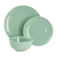 Elama Luna 18-pc. Porcelain Dinnerware Set