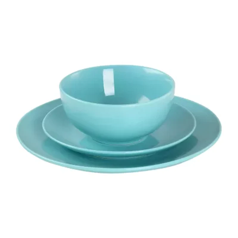 Elama 18-pc. Porcelain Dinnerware Set