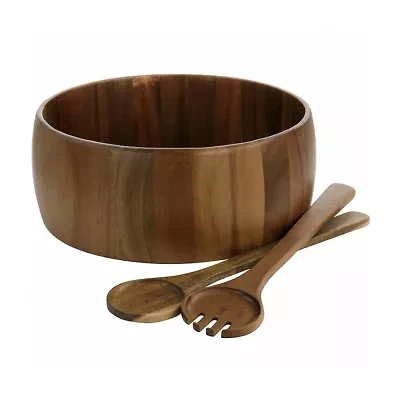 Gibson Salad Set Wood Salad Server