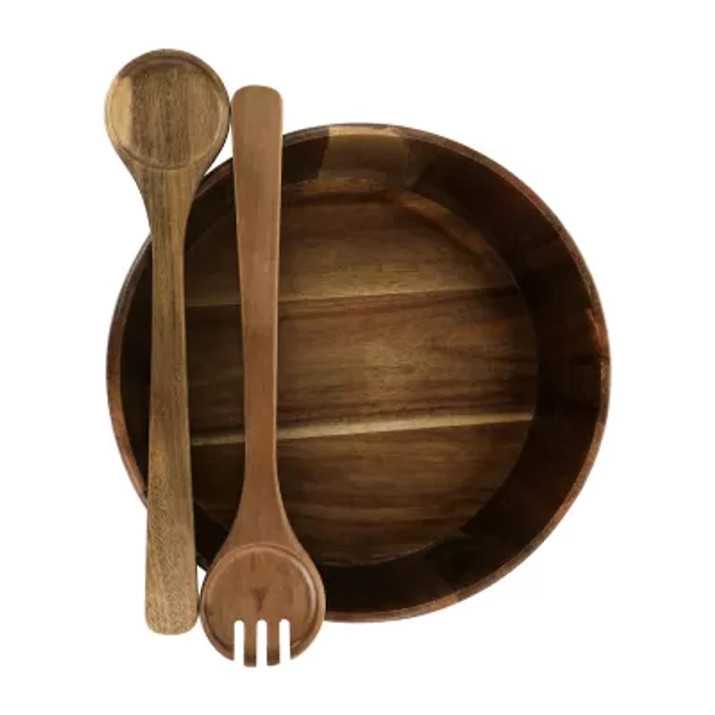 Gibson Salad Set Wood Salad Server