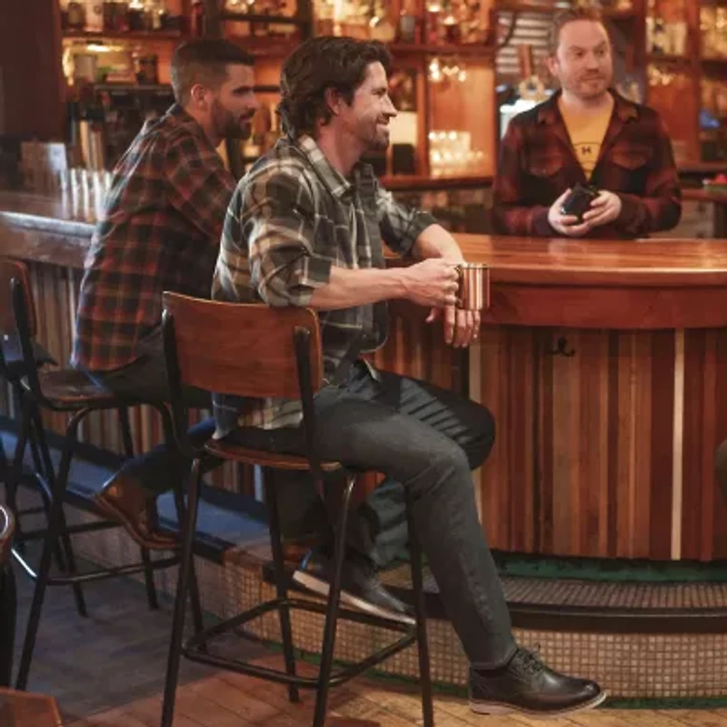 Nunn Bush Griff Moc Mens Closed Toe Oxford Shoes