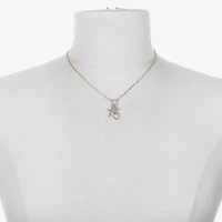 Bijoux Bar Delicates Tri Tone Womens Glass Cross Moon Star 2-pc. Jewelry Set