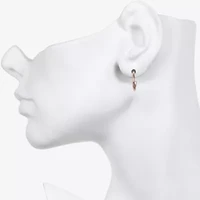 Bijoux Bar Delicates Tri Tone Womens Glass Cross Heart Moon 9 Pair Earring Set