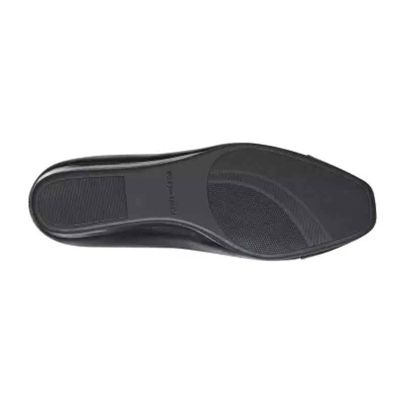 Easy Spirit Gilian Womens Round Closed Toe Flat Heel Pumps