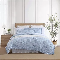 Laura Ashley Quartet Quilt Set