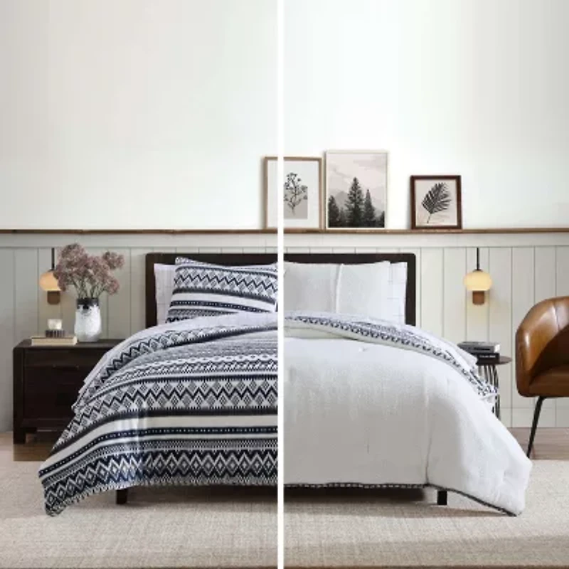Eddie Bauer Shelton Fair Isle Midweight Comforter Set