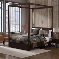 Eddie Bauer Classic Patchwork Quilt Set