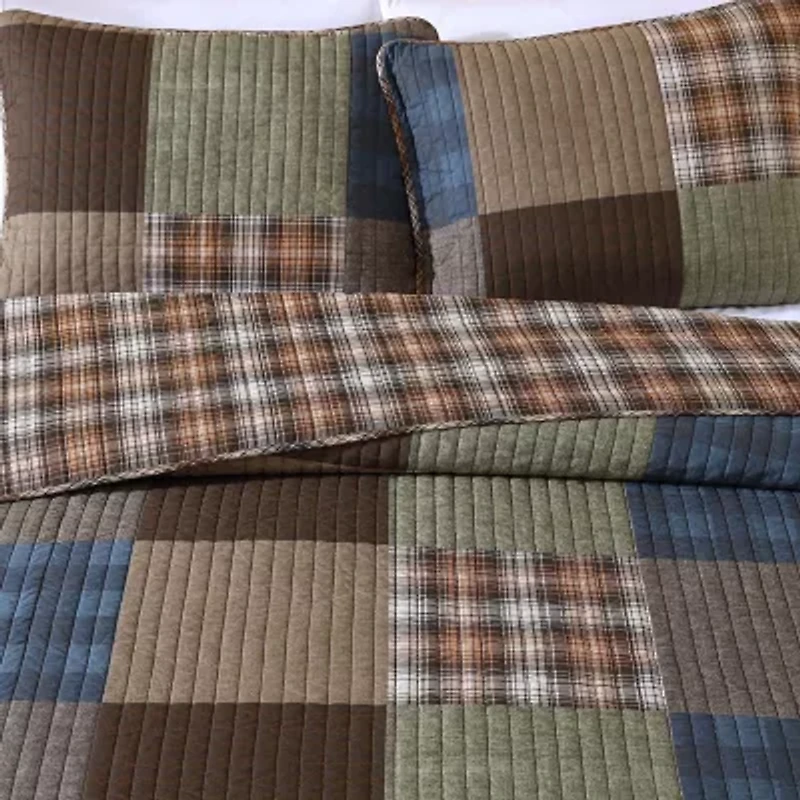 Eddie Bauer Classic Patchwork Quilt Set