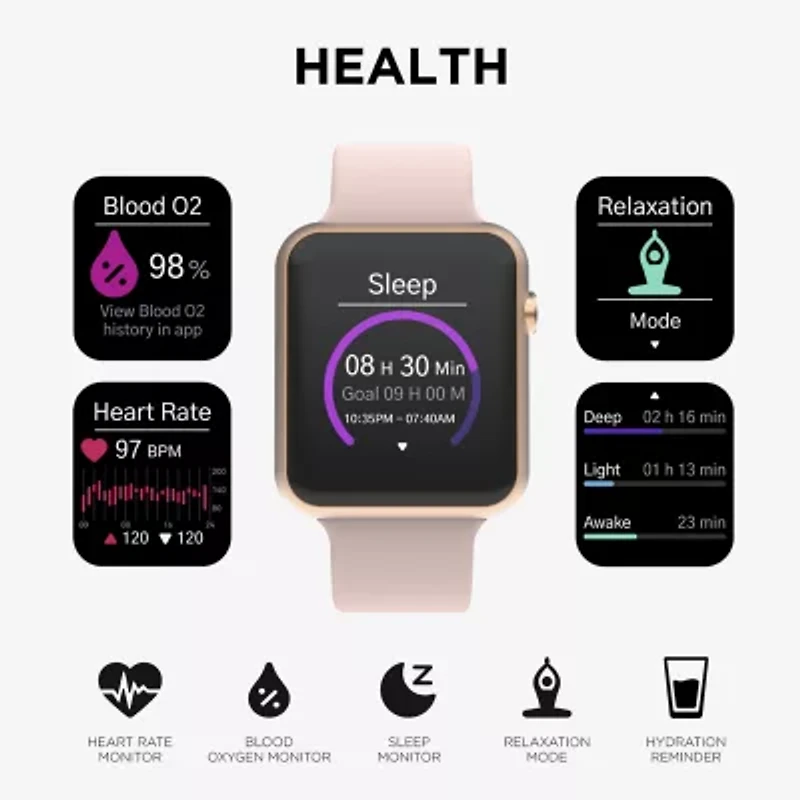 Itouch Air 4 Womens Pink Smart Watch Ta4m01-C12