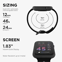 Itouch Air 4 Unisex Adult Multi-Function Two Tone Smart Watch Ta4l02-271