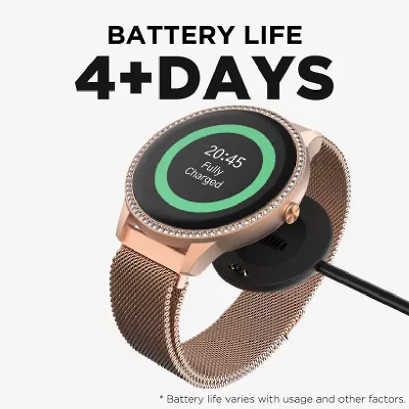 Itouch Sport 4 Unisex Adult Multi-Function Rose Goldtone Smart Watch Tp4e02-C29