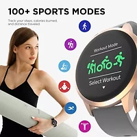 Itouch Sport 4 Unisex Adult Multi-Function Gray Smart Watch Tp4r01-C04