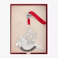 Monet Jewelry Peace On Earth Dove Christmas Ornament