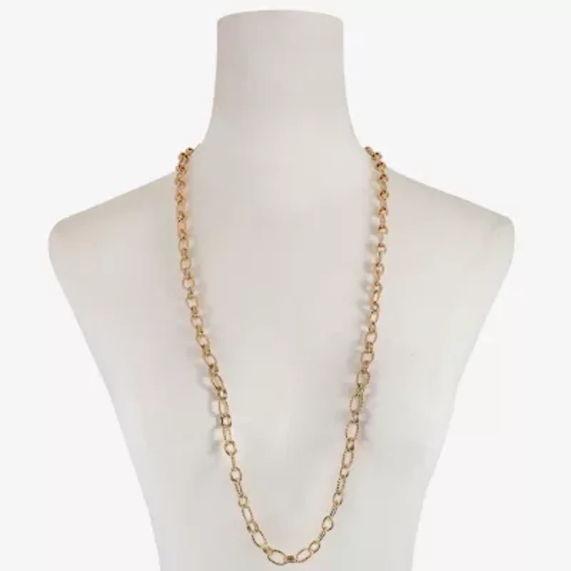 Monet Jewelry Womens 36 Inch Link Necklace