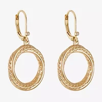 Monet Jewelry Womens Round Drop Earrings