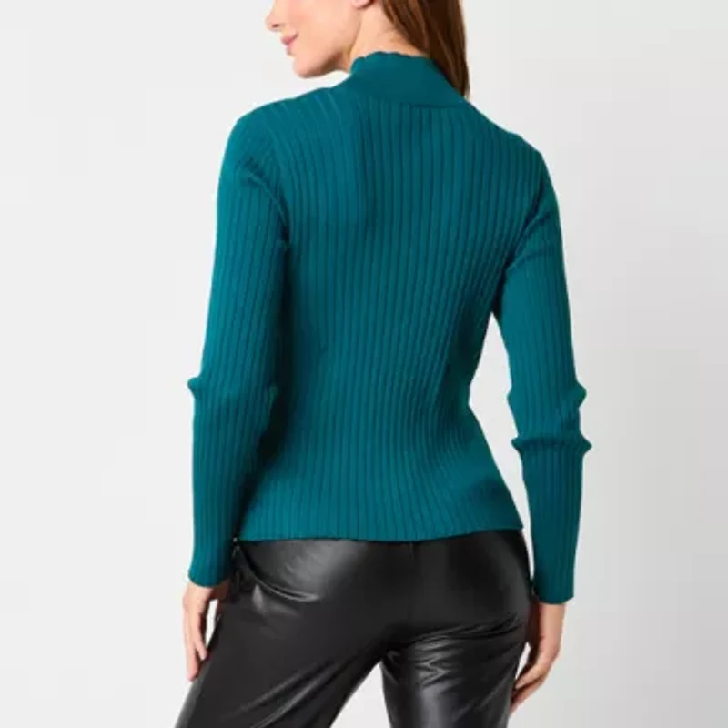 Bold Elements Womens Cut Outs Long Sleeve Pullover Sweater