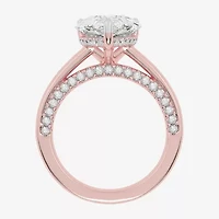 G-H / Vs2-Si1) Womens / CT. T.W. Lab Grown White Diamond 14K Gold Solitaire Engagement Ring