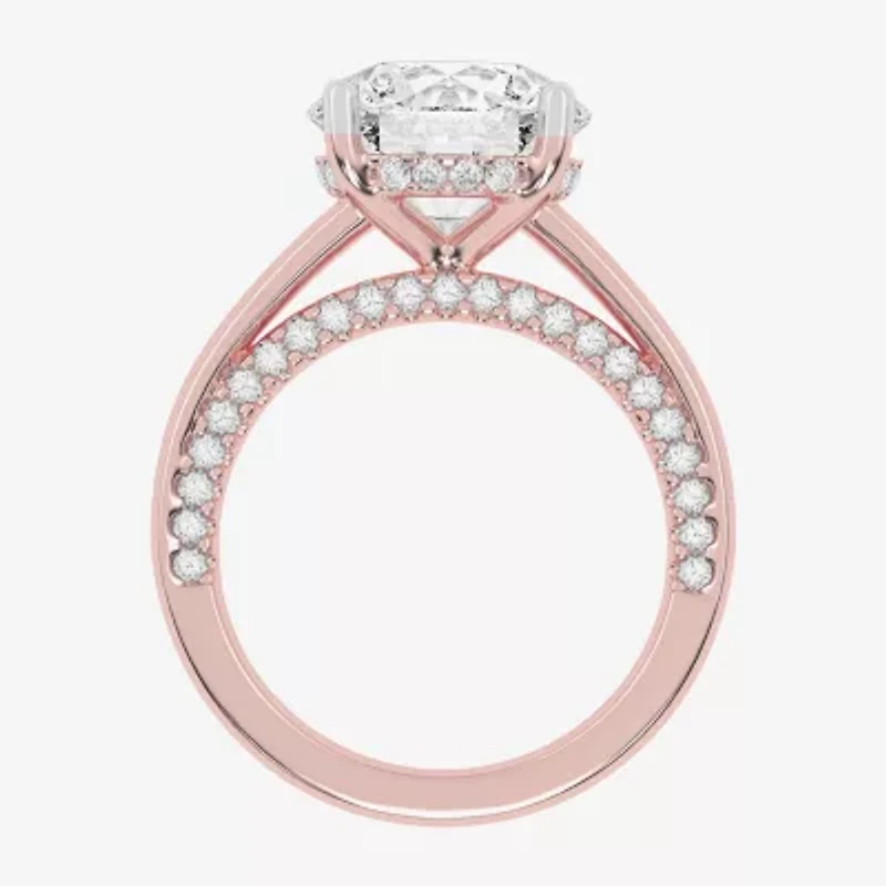 G-H / Vs2-Si1) Womens / CT. T.W. Lab Grown White Diamond 14K Gold Solitaire Engagement Ring