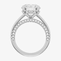 (G-H / Vs2-Si1) Womens 3 1/2 CT. T.W Lab Grown White Diamond 14K Gold Solitaire Engagement Ring