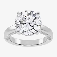 (G-H / Vs2-Si1) Womens 3 1/2 CT. T.W Lab Grown White Diamond 14K Gold Solitaire Engagement Ring