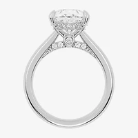 G-H / Vs2-Si1) Womens 1/ CT. T.W. Lab Grown White Diamond 14K Gold Pear Solitaire Engagement Ring