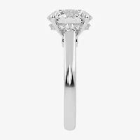 (G-H / Vs2-Si1) Womens 4 1/4 CT. T.W. Lab Grown White Diamond 14K Gold Round Solitaire Engagement Ring