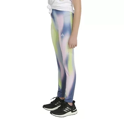 adidas Big Kid Girls Mid Rise Active Full Length Leggings