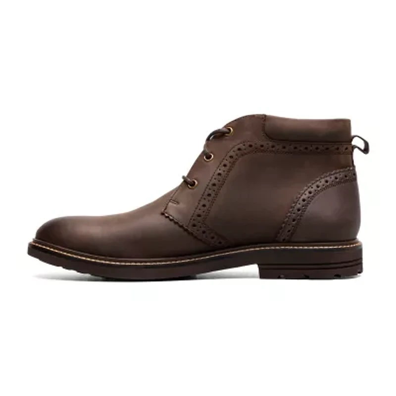 Nunn Bush Mens Ozark Ii Plain Flat Heel Chukka Boots