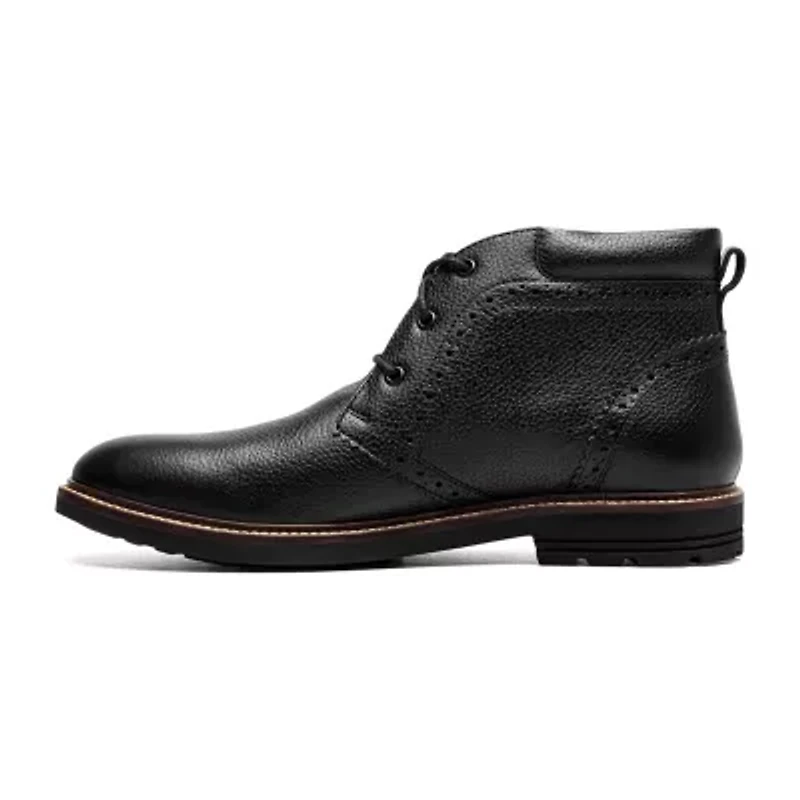 Nunn Bush Mens Ozark Ii Plain Flat Heel Chukka Boots