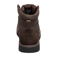 Nunn Bush Mens Karnak Moc Flat Heel Lace Up Boots