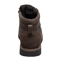 Nunn Bush Mens Karnak Plain Flat Heel Lace Up Boots