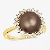Le Vian® Ring featuring Chocolate Pearls®, 3/8 cts. Nude Diamonds™ set in 14K Honey Gold™