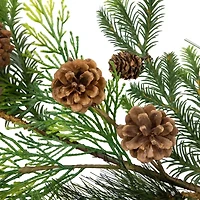 Northlight Jingle Bells And Pinecones Christmas Indoor Garland