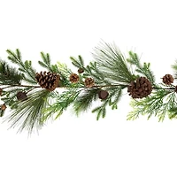 Northlight Jingle Bells And Pinecones Christmas Indoor Garland
