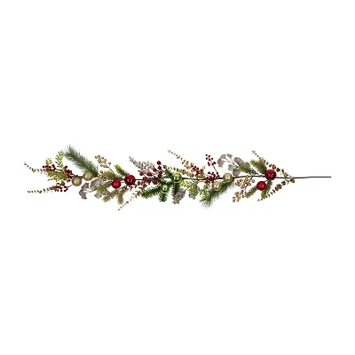 Northlight Ball Glittered Christmas Indoor Garland