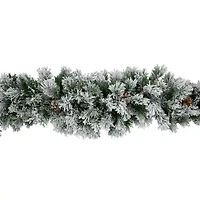 Northlight Angel Pine And Pine Cones  Unlit Christmas Indoor Garland