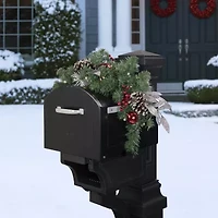 Northlight Ated Pine  Mailbox Pre-Lit Swag